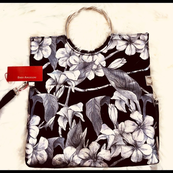 Enzo Angiolini Lanx Foldover Crossbody - Picture 3 of 8